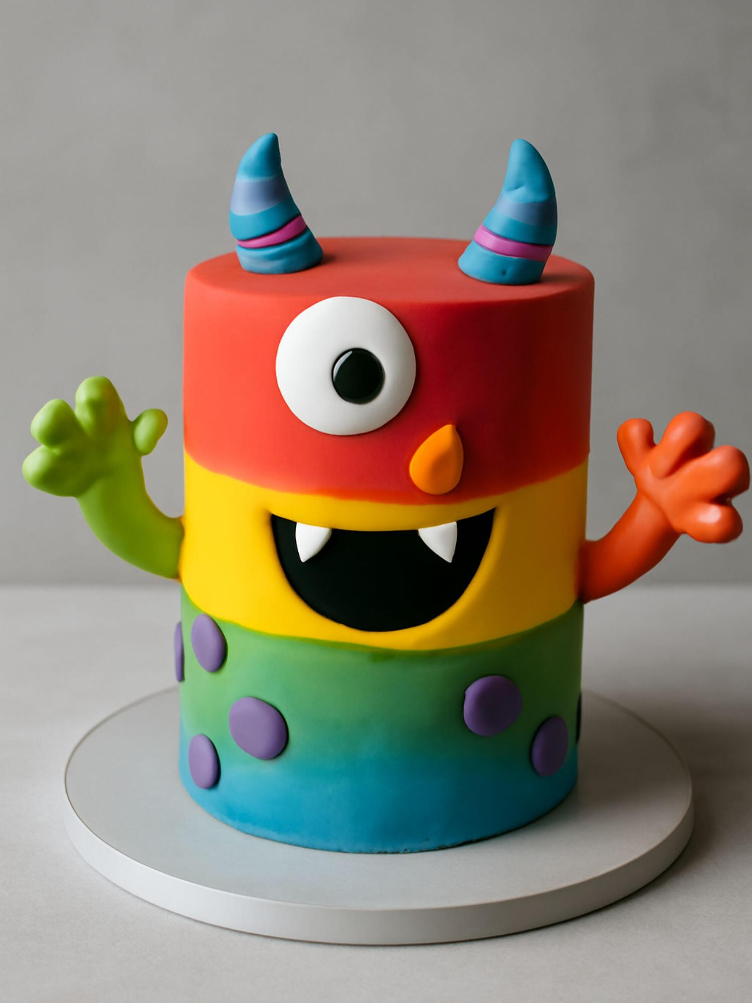 Menn That Bake Little Monsters Children Birthday Cake